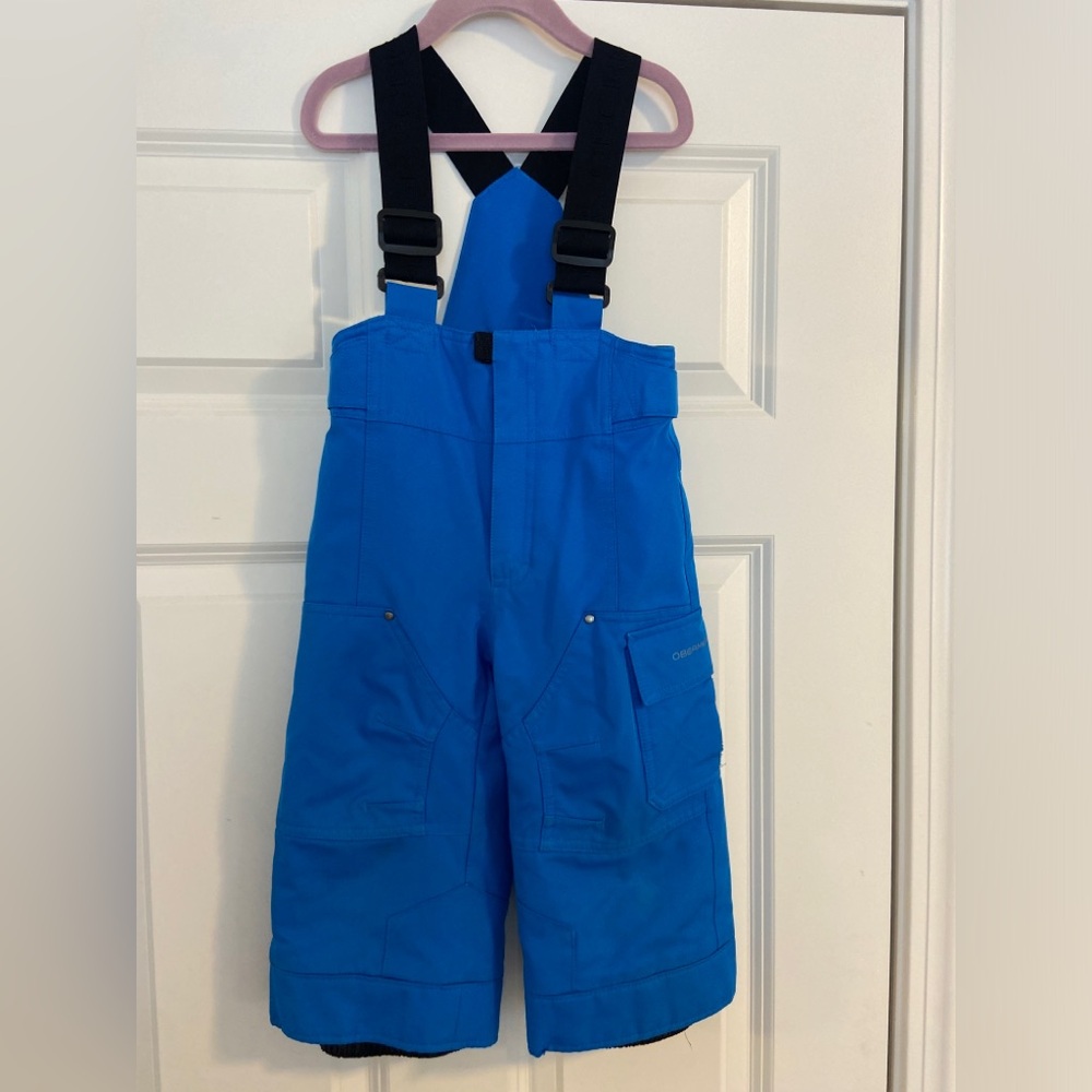 Obermeyer Kids Blue Snow Overalls
